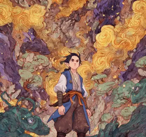 高人气漫画《时空旅人》封面